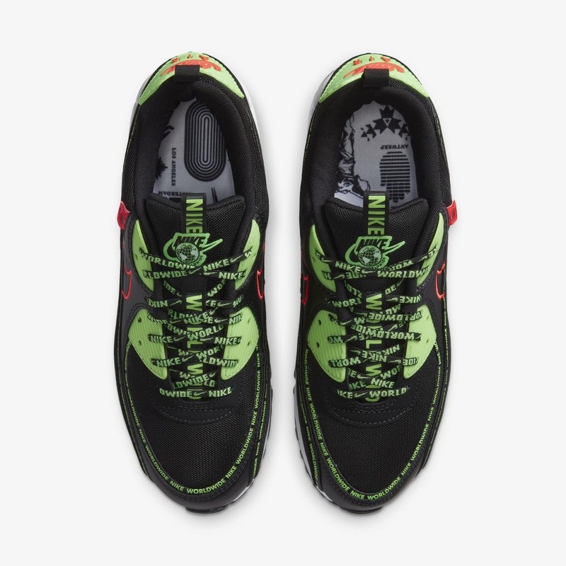 Nike Air Max 90 Worldwide Pack Black | CK6474-001 | Grailify